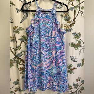 Lilly Pulitzer large Billie dress in happy as a clam